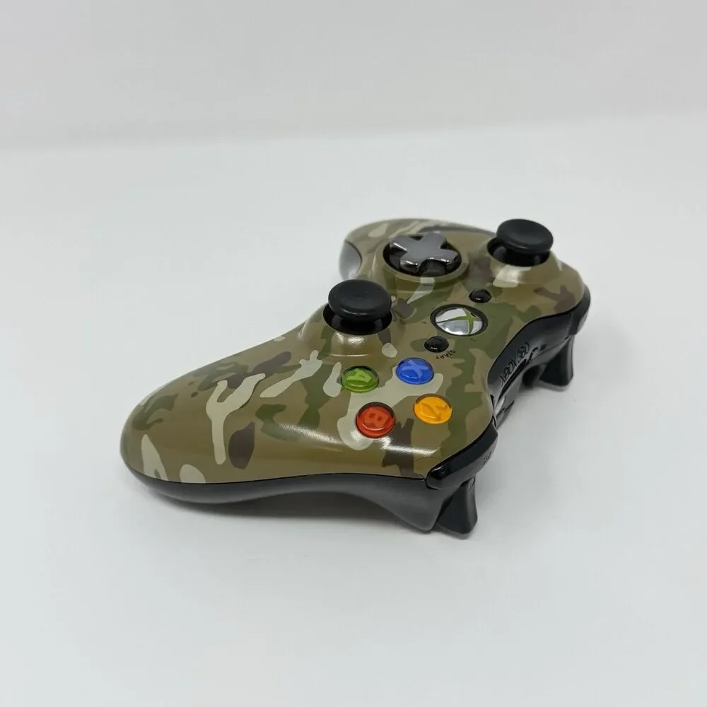 Microsoft Xbox 360 Wireless Controller Camouflage Tested